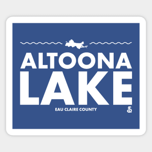 Eau Claire County, Wisconsin - Altoona Lake Sticker